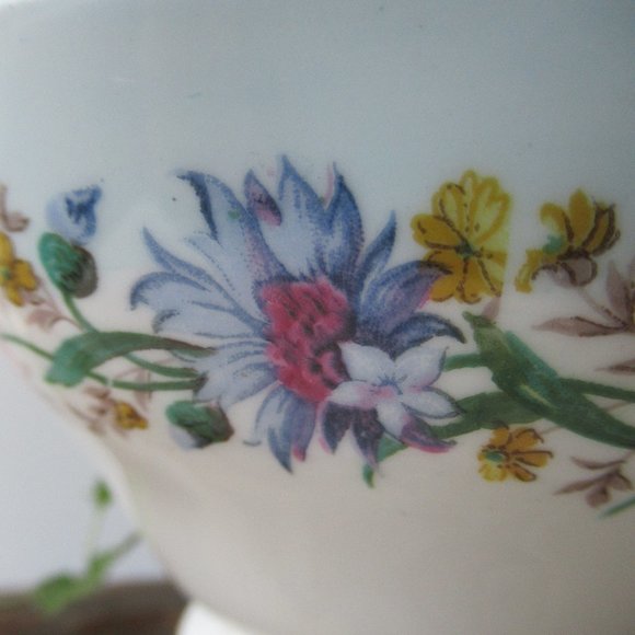 Porcelain Sugar Bowl "Cornflower" by EB Foley, England 1948-1963 - Picture 4 of 10